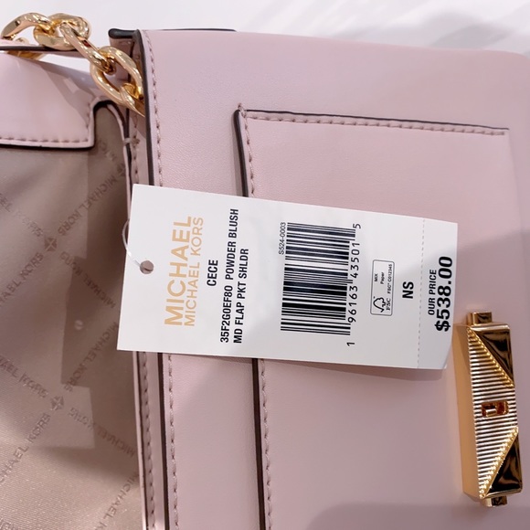 Michael Kors Cece Medium Shoulder Bag - Picture 7 of 7